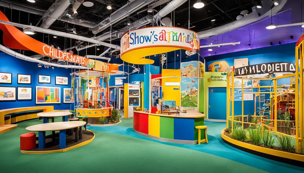 Children's Museum of Atlanta interactive exhibits