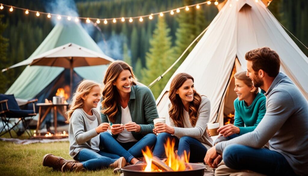 Glamping for families