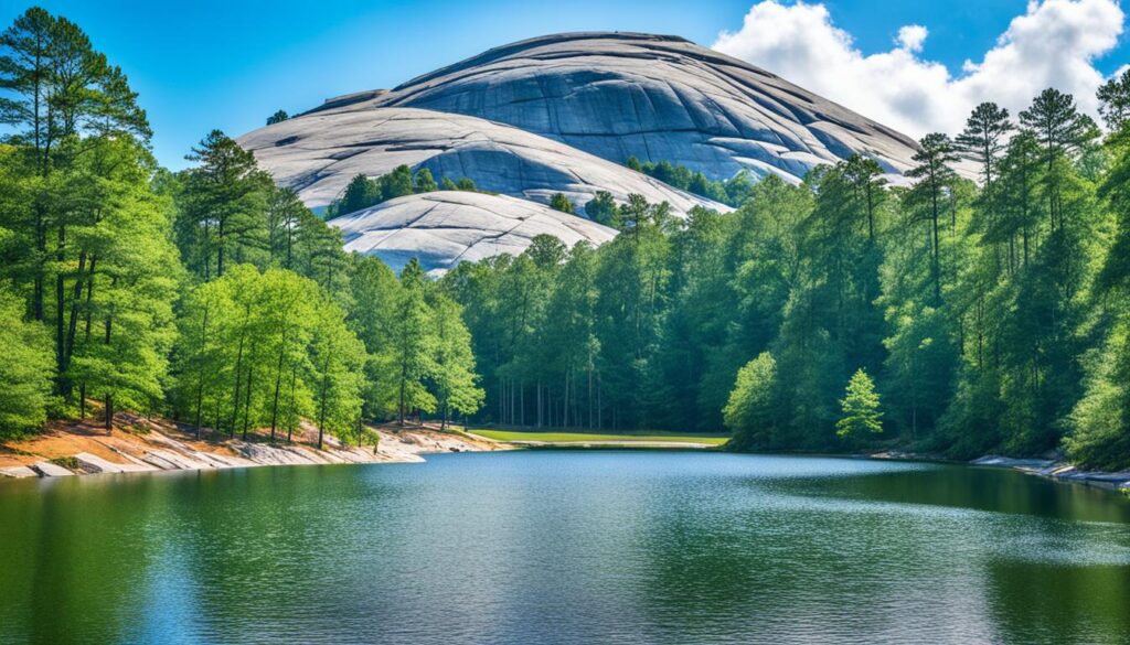 Stone Mountain Park scenic view