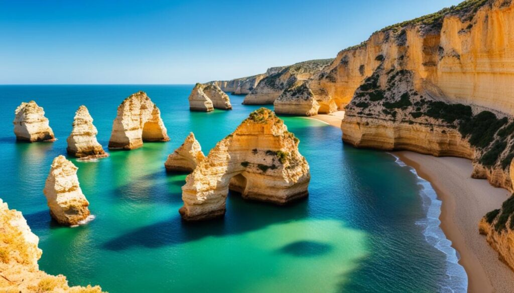 algarve cliffs