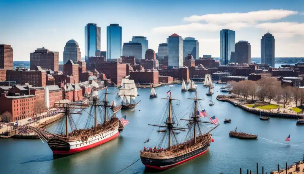 boston tea party ships